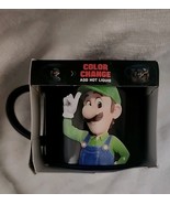 NEW Super Mario Bros. MARIO &amp; LUIGI Color Change 15oz Ceramic Coffee Mug - $26.72 CAD