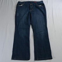 Seven7 18 Regular Boot Cut Medium Wash Stretch Denim Womens Jeans - £12.74 GBP