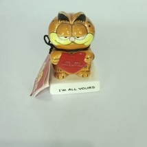 Vintage 1978 1981 Garfield Enesco Figurine Be My Valentine I’m All Yours - £18.98 GBP