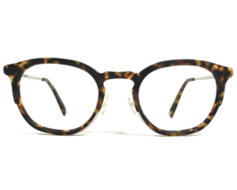 Warby Parker Eyeglasses Frames TATE 3212 Brown Tortoise Silver Round 50-21-145 - £54.90 GBP