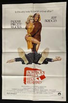 Somebody Killed Her Husband One Sheet Movie Poster- 1978 Farrah Fawcett - $29.10