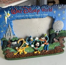 Walt Disney World Epcot 2000 Picture Frame for 3.5x5&quot; photo 6x8 inch Cer... - $17.77