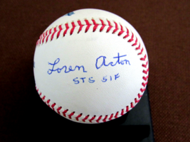 LOREN ACTON STS-51F SPACE SHUTTLE NASA ASTRONAUT SIGNED AUTO OML BASEBAL... - $247.49