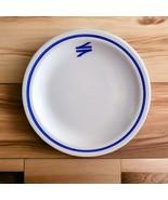 Vintage White &amp; Blue Continental South African Railways 6 1/2&quot;  Saucer P... - $22.49