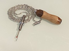 Seam Ripper Magnetic Necklace, Hand turned Wood, Sewing tool and Jewelry... - $38.00