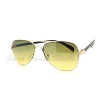 Women&#39;s Small Size Pilot Sunglasses Petite Half Rim UV400 - £8.71 GBP+