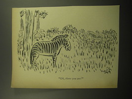 1960 Cartoon by Syd Hoff - Oh, there you are! - £12.01 GBP