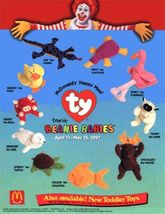 Mc Donald&#39;s 1996 TY Beanie Babies Happy Meal Toys In Packaging - Your Ch... - $3.95