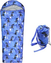 Kids Sleeping Bags - Camping Sleeping Bags With Carry Bag - Compact Sleeping Bag - £32.35 GBP