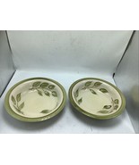 Gibson  Leaves Salad Soup Dessert Bowls 8 3/8&quot; Dia. - $522.23 MXN