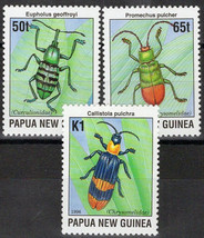 ZAYIX - Papua New Guinea 893-896 MNH Beetles Insects   072922S86 - £3.74 GBP
