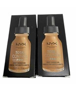 2 NYX Professional Makeup Total Control Pro Drop Foundation TCPDF16.5 Nu... - £6.21 GBP