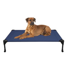 Cooling Elevated Dog Bed, Portable Raised Pet Cot with Washable Mesh, Large - $41.99