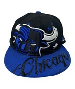 Chicago Super Wall New Leader Bulls Colossal Angry Bull Snapback Hat Cap - $20.52 CAD
