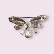 Avon March Faux Marcasite Bow Brooch - £6.29 GBP