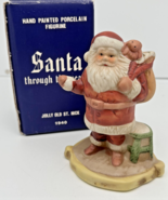 1990 Santa Through the Years 1940 Saint Nicholas Hand Painted Porcelain ... - £10.95 GBP