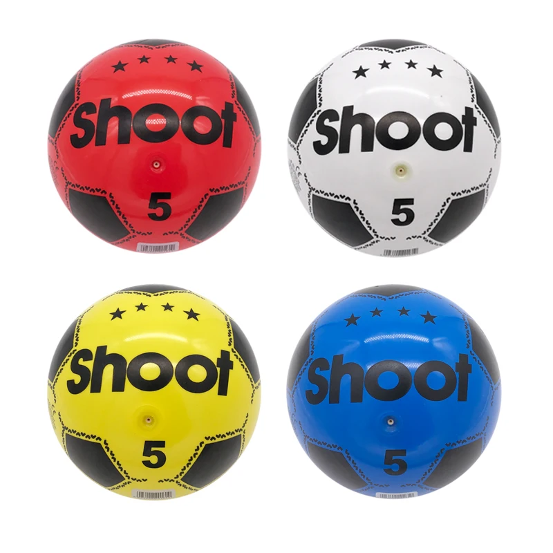 22cm PVC Inflatable Footballs Outdoor Indoor Beach Ball Games Party Bag Fillers - £9.86 GBP