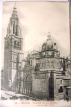 Toledo-Exterior de le Catedral Postcard #28 - $4.95
