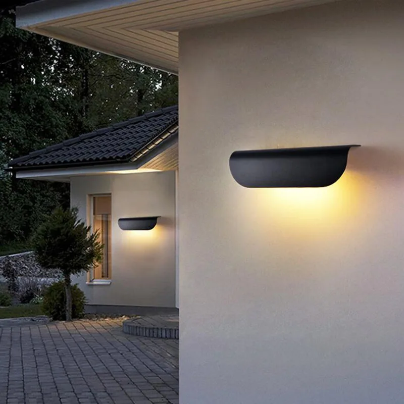 Led Wall Lamp Aluminum Outdoor IP65 Waterproof Wall Light For Balcony Porch Gard - $248.84