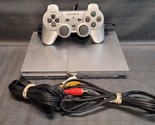 Sony PlayStation 2 PS2 Slim Limited Edition Silver Console System - £87.52 GBP