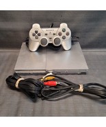 Sony PlayStation 2 PS2 Slim Limited Edition Silver Console System - £85.45 GBP