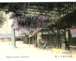 Daitokuji Temple Postcard Nagasaki Japan 1900&#39;s Hand Colored - $11.88