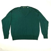 Vintage Hickey Freeman Sweater Jumper Mens M Green Wool Bobby Jones Collection - £33.24 GBP