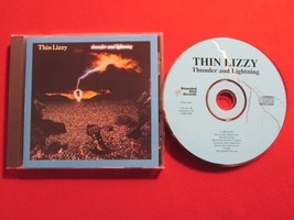 Thin Lizzy Thunder And Lightning 2001 Wounded Bird Reissue Cd John Sykes Vg+ Oop - £17.12 GBP