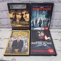 Leonardo DiCaprio Movies Lot Of 4 DVDs Wolf Wallstreet Shutter Island Ga... - £9.31 GBP