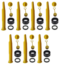 7-Pk Scepter Gas Can Spouts &amp; Vent Kit Moeller Midwest American Igloo Eagle Reda - £52.49 GBP