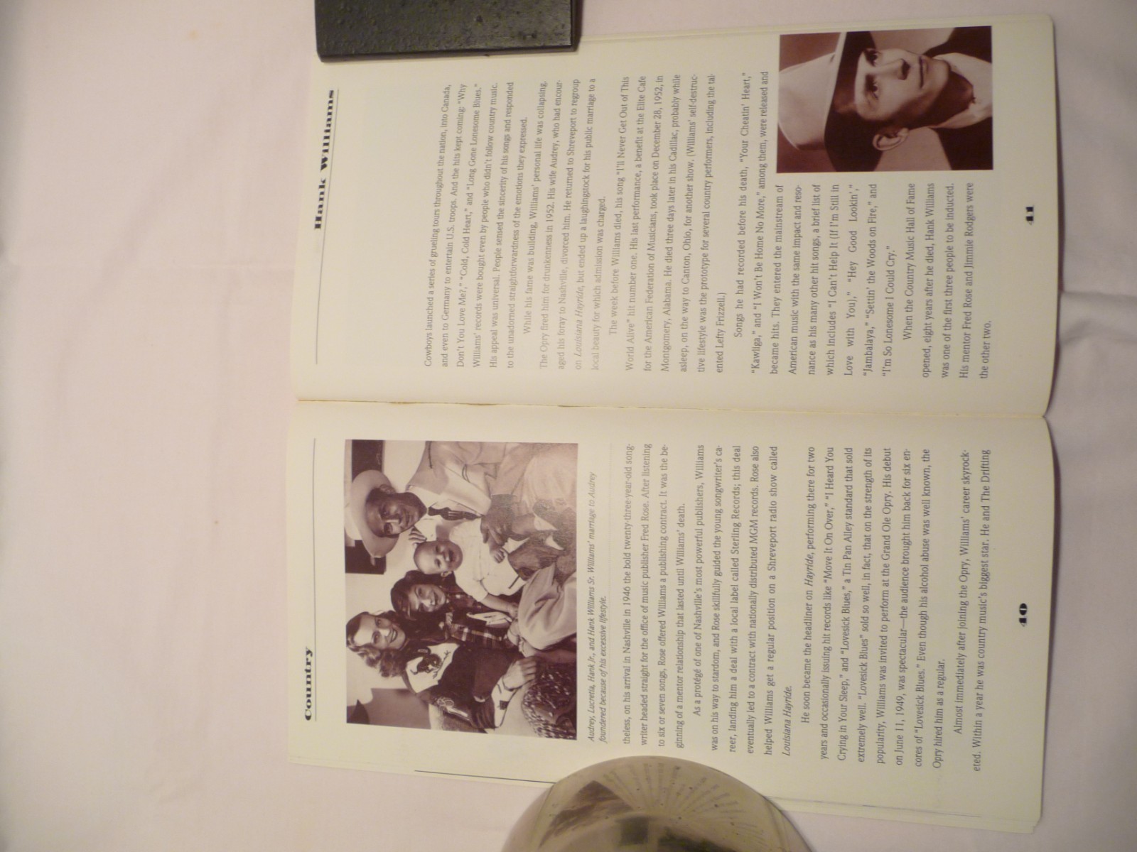 Country, the Life, Times, & Music Series pictorial booklet Item image 3