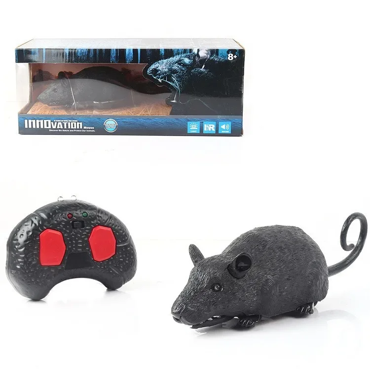 [Funny] Electronic pet Remote Control RC simulation light flash Mouse toy model - £28.48 GBP