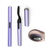 Color: Silver - Lovely Lash Portable Heated Eyelash Curler For Instant C... - $46.10 CAD