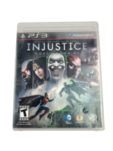 Injustice Gods Among Us Playstation 3 PS3 2013 Video Game - $8.95