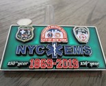 New York City First Responders NYC EMS FDNY EMT 150 Anniversary Challeng... - $24.74