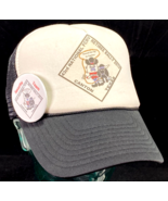 Vtg Canton TX, Retiree Rally Trucker Hat w Button-Rope Bill-Mesh-Black, ... - €20,58 EUR
