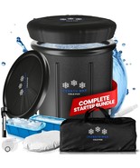 Cold Plunge Tub for Athletes - Complete Starter Bundle: Portable Ice Bat... - €84,96 EUR