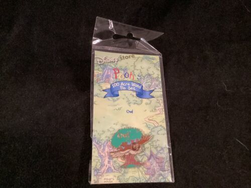 Primary image for Disney Store 100 Acre Wood Winnie the Pooh Owl Tree Pin NEW