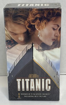 Sealed Brand New: Titanic (Vhs, 1998, 2-TAPE Set) Leonardo Dicaprio - £7.29 GBP