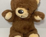 Dan Dee vintage plush brown teddy bear 15&quot; stuffed animal K56519 made in... - $36.37
