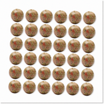 100pcs 8mm Round Natural Stone Beads - DIY Bracelet Necklace Earrings Je... - $613.06 MXN