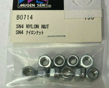 MUGEN SEIKI RACING B0714 SN4 Nylon Nut 150 RC Radio Control Part NEW Vin... - $2.99