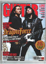 Guitar World magazine November 2008, Dragon Force Herman Li &amp; Sam Totman - £15.34 GBP