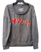 Touch By Alyssa Milano Femmes San Francisco 49ers&#39; Pull Gray- Grand - £23.86 GBP