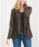 MSRP $60 Karen Scott Cocoon Knit Cardigan Java Brownie Size XS - €27,12 EUR