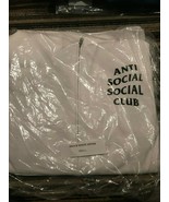 DS Anti Social Social Club Kkoch Zip Up Hoodie Size Small IN HAND 100% A... - £157.24 GBP