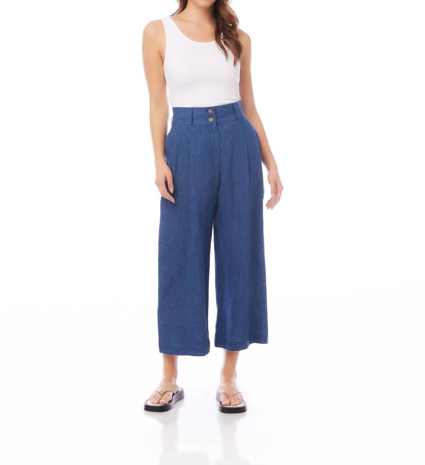 Fifteen Twenty 1520 Sadie Trouisers Pants Blue - $176.00