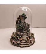 Franklin Mint &quot;Rose Arbor Cottage&quot; by Violet Schwenig with Glass Dome A8411 - $11.29