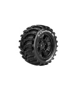 Louise RC MFT XCyclone Monster Truck Belted Tires Mounted 24mm Hex Krato... - £48.78 GBP