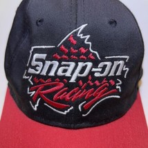 Snap On Racing Choko Motorsports Adjustable Flames Black Red Cap Hat Embroidered - £16.94 GBP